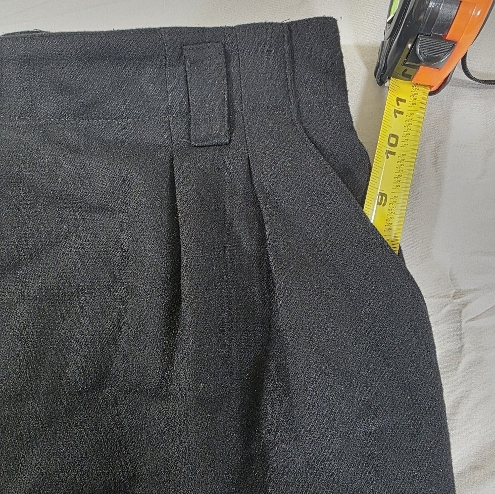 SK & Company Classic Black Wool Pencil Skirt - Picture 6 of 6